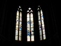 Orleans - Cathedrale Sainte Croix - Vitrail (02)